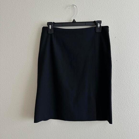 Moschino cheapandchic black wool blend pencil skirt - Picture 2 of 4